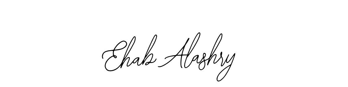 You should practise on your own different ways (Bearetta-2O07w) to write your name (Ehab Alashry) in signature. don't let someone else do it for you. Ehab Alashry signature style 12 images and pictures png