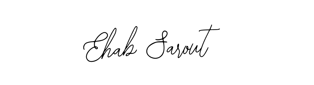 Use a signature maker to create a handwritten signature online. With this signature software, you can design (Bearetta-2O07w) your own signature for name Ehab Sarout. Ehab Sarout signature style 12 images and pictures png