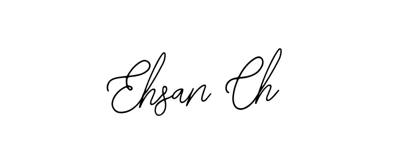 Create a beautiful signature design for name Ehsan Ch. With this signature (Bearetta-2O07w) fonts, you can make a handwritten signature for free. Ehsan Ch signature style 12 images and pictures png