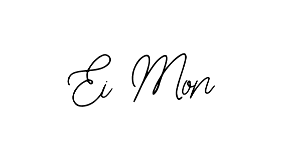 Make a short Ei Mon signature style. Manage your documents anywhere anytime using Bearetta-2O07w. Create and add eSignatures, submit forms, share and send files easily. Ei Mon signature style 12 images and pictures png