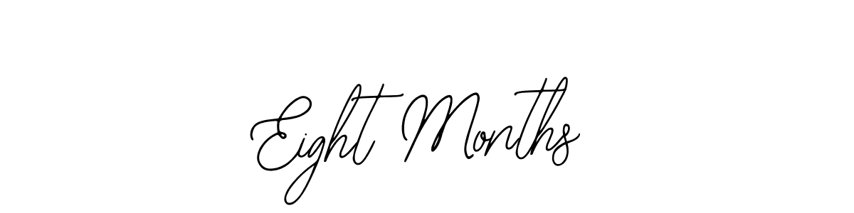 Use a signature maker to create a handwritten signature online. With this signature software, you can design (Bearetta-2O07w) your own signature for name Eight Months. Eight Months signature style 12 images and pictures png