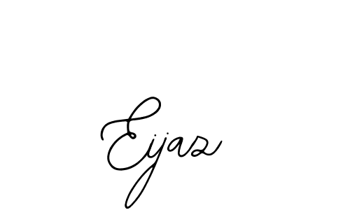 The best way (Bearetta-2O07w) to make a short signature is to pick only two or three words in your name. The name Eijaz include a total of six letters. For converting this name. Eijaz signature style 12 images and pictures png