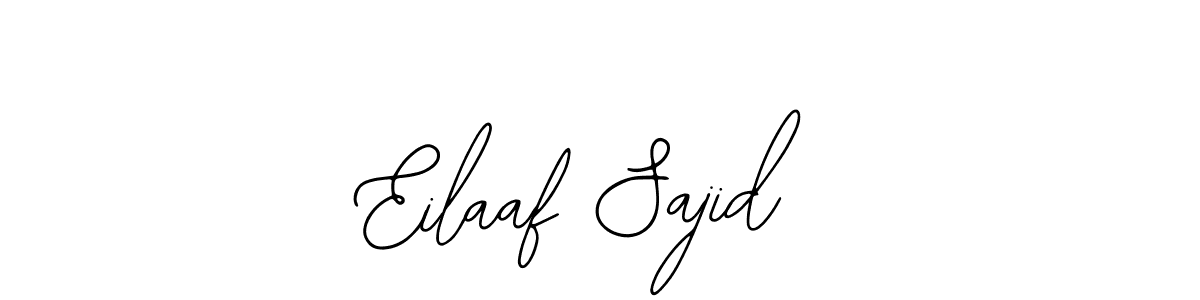 How to Draw Eilaaf Sajid signature style? Bearetta-2O07w is a latest design signature styles for name Eilaaf Sajid. Eilaaf Sajid signature style 12 images and pictures png