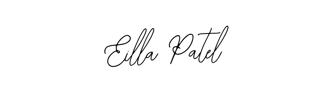 Use a signature maker to create a handwritten signature online. With this signature software, you can design (Bearetta-2O07w) your own signature for name Eilla Patel. Eilla Patel signature style 12 images and pictures png