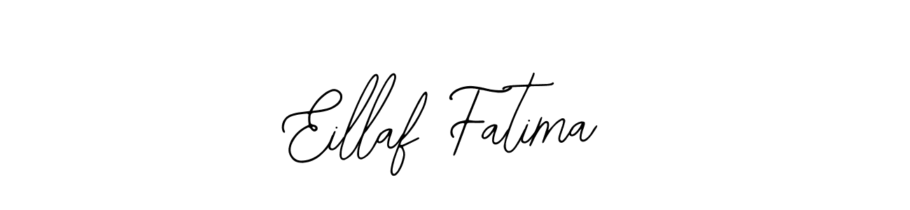 Use a signature maker to create a handwritten signature online. With this signature software, you can design (Bearetta-2O07w) your own signature for name Eillaf Fatima. Eillaf Fatima signature style 12 images and pictures png