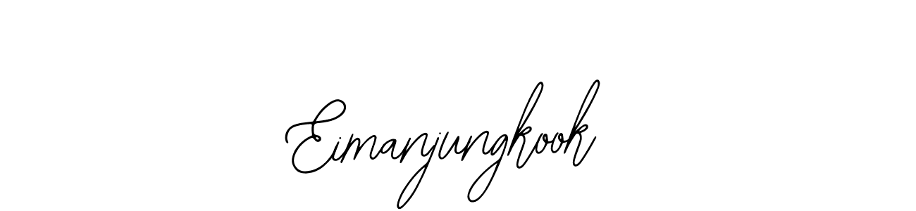 if you are searching for the best signature style for your name Eimanjungkook. so please give up your signature search. here we have designed multiple signature styles  using Bearetta-2O07w. Eimanjungkook signature style 12 images and pictures png