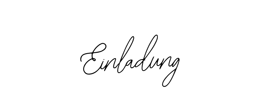 Similarly Bearetta-2O07w is the best handwritten signature design. Signature creator online .You can use it as an online autograph creator for name Einladung. Einladung signature style 12 images and pictures png