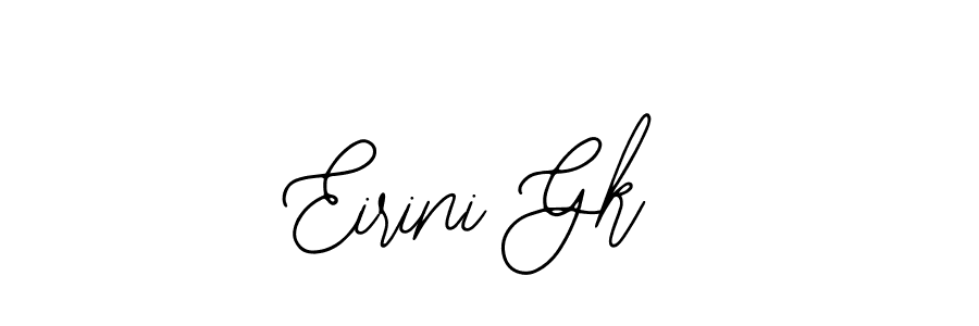 Also You can easily find your signature by using the search form. We will create Eirini Gk name handwritten signature images for you free of cost using Bearetta-2O07w sign style. Eirini Gk signature style 12 images and pictures png