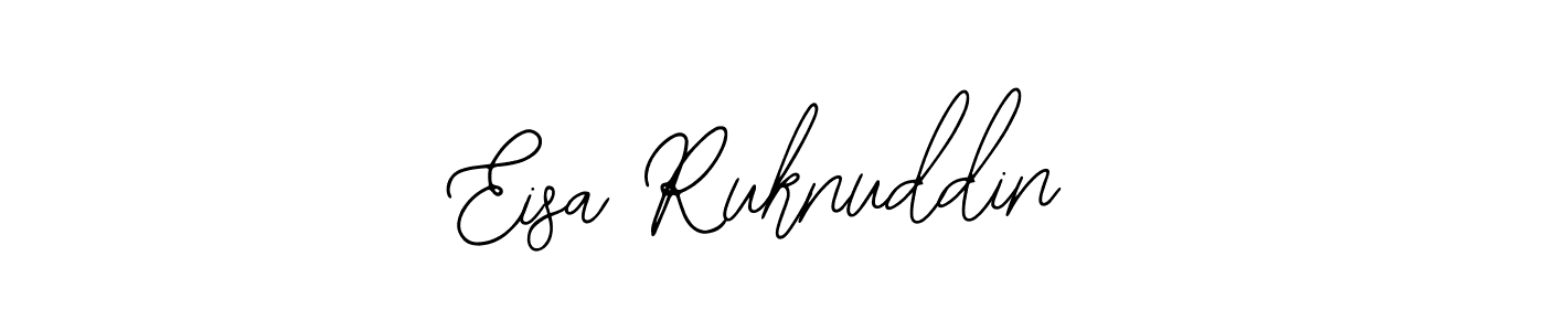 See photos of Eisa Ruknuddin official signature by Spectra . Check more albums & portfolios. Read reviews & check more about Bearetta-2O07w font. Eisa Ruknuddin signature style 12 images and pictures png