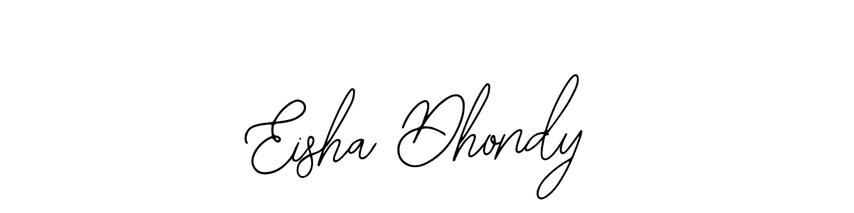 Here are the top 10 professional signature styles for the name Eisha Dhondy. These are the best autograph styles you can use for your name. Eisha Dhondy signature style 12 images and pictures png