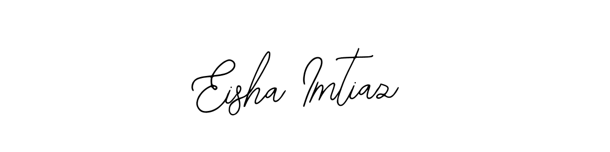 if you are searching for the best signature style for your name Eisha Imtiaz. so please give up your signature search. here we have designed multiple signature styles  using Bearetta-2O07w. Eisha Imtiaz signature style 12 images and pictures png