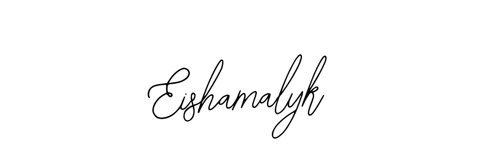 Best and Professional Signature Style for Eishamalyk. Bearetta-2O07w Best Signature Style Collection. Eishamalyk signature style 12 images and pictures png