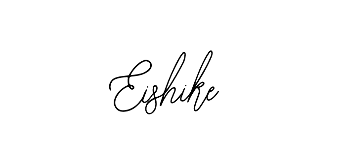 How to make Eishike name signature. Use Bearetta-2O07w style for creating short signs online. This is the latest handwritten sign. Eishike signature style 12 images and pictures png