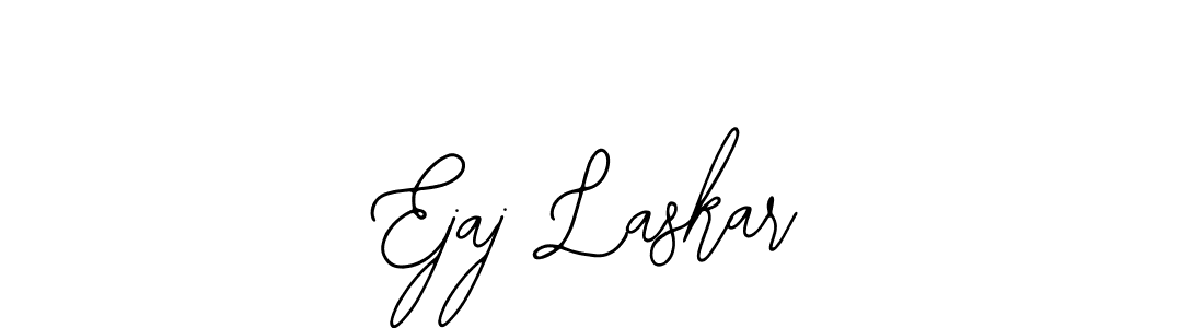You should practise on your own different ways (Bearetta-2O07w) to write your name (Ejaj Laskar) in signature. don't let someone else do it for you. Ejaj Laskar signature style 12 images and pictures png