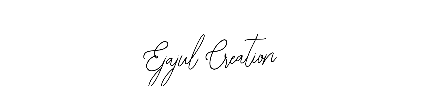 How to make Ejajul Creation name signature. Use Bearetta-2O07w style for creating short signs online. This is the latest handwritten sign. Ejajul Creation signature style 12 images and pictures png