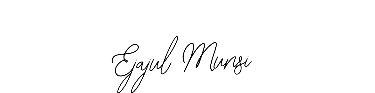 Similarly Bearetta-2O07w is the best handwritten signature design. Signature creator online .You can use it as an online autograph creator for name Ejajul Munsi. Ejajul Munsi signature style 12 images and pictures png