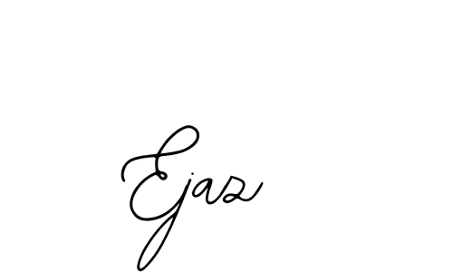 The best way (Bearetta-2O07w) to make a short signature is to pick only two or three words in your name. The name Ejaz  include a total of six letters. For converting this name. Ejaz  signature style 12 images and pictures png