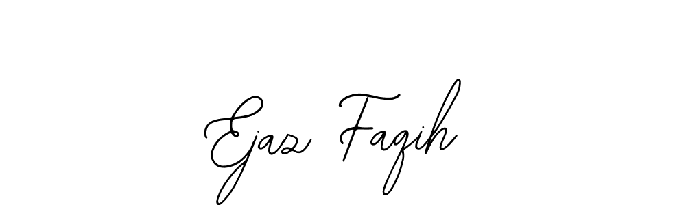 How to Draw Ejaz Faqih signature style? Bearetta-2O07w is a latest design signature styles for name Ejaz Faqih. Ejaz Faqih signature style 12 images and pictures png