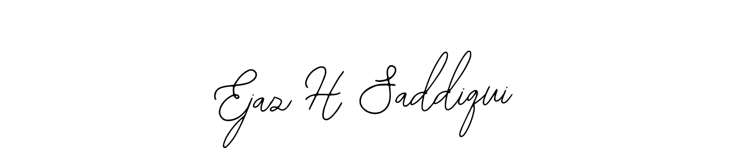 Make a beautiful signature design for name Ejaz H Saddiqui. With this signature (Bearetta-2O07w) style, you can create a handwritten signature for free. Ejaz H Saddiqui signature style 12 images and pictures png