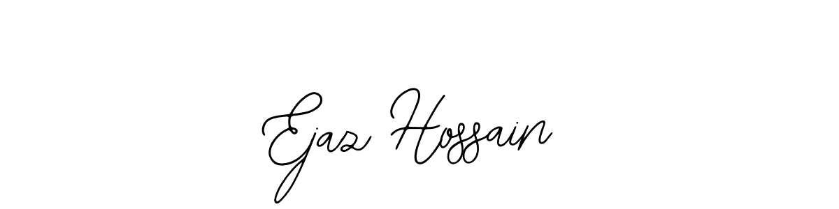 if you are searching for the best signature style for your name Ejaz Hossain. so please give up your signature search. here we have designed multiple signature styles  using Bearetta-2O07w. Ejaz Hossain signature style 12 images and pictures png