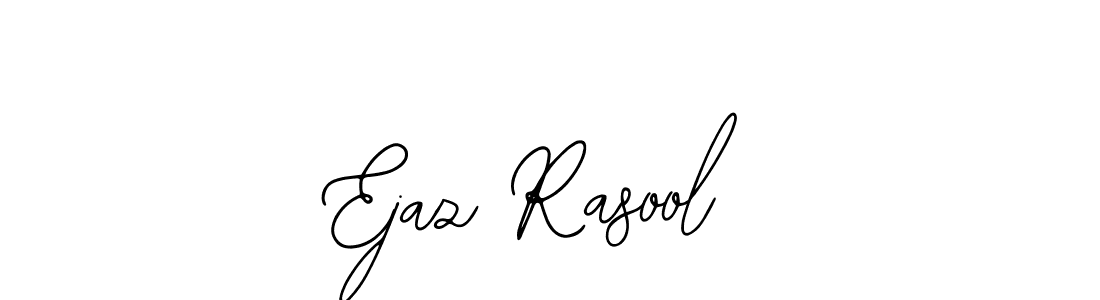 Similarly Bearetta-2O07w is the best handwritten signature design. Signature creator online .You can use it as an online autograph creator for name Ejaz Rasool. Ejaz Rasool signature style 12 images and pictures png