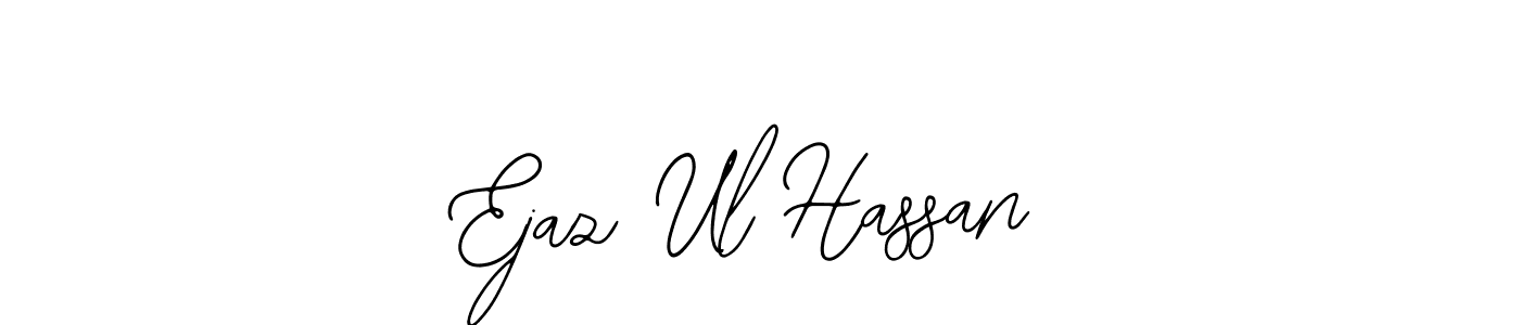 Design your own signature with our free online signature maker. With this signature software, you can create a handwritten (Bearetta-2O07w) signature for name Ejaz Ul Hassan. Ejaz Ul Hassan signature style 12 images and pictures png