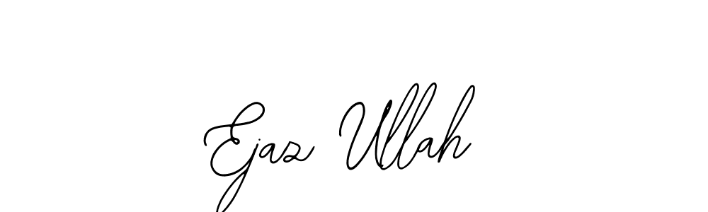 Design your own signature with our free online signature maker. With this signature software, you can create a handwritten (Bearetta-2O07w) signature for name Ejaz Ullah. Ejaz Ullah signature style 12 images and pictures png