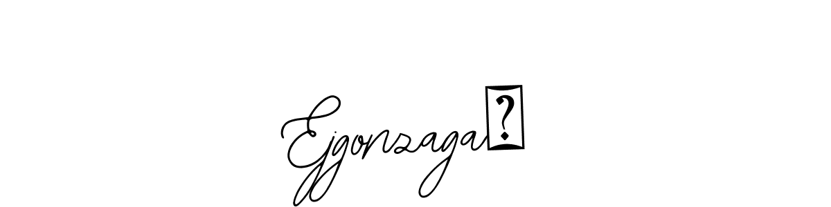You should practise on your own different ways (Bearetta-2O07w) to write your name (Ejgonzaga♡) in signature. don't let someone else do it for you. Ejgonzaga♡ signature style 12 images and pictures png