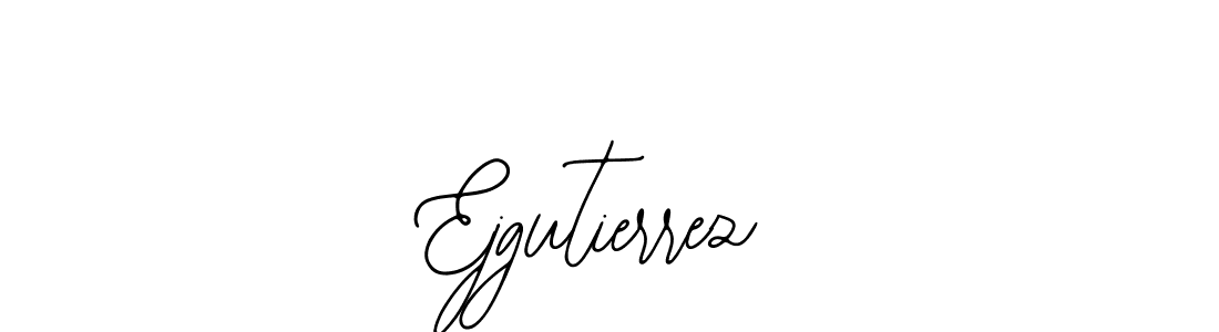 The best way (Bearetta-2O07w) to make a short signature is to pick only two or three words in your name. The name Ejgutierrez include a total of six letters. For converting this name. Ejgutierrez signature style 12 images and pictures png