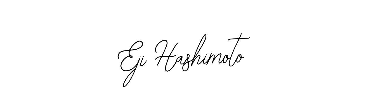 The best way (Bearetta-2O07w) to make a short signature is to pick only two or three words in your name. The name Eji Hashimoto include a total of six letters. For converting this name. Eji Hashimoto signature style 12 images and pictures png