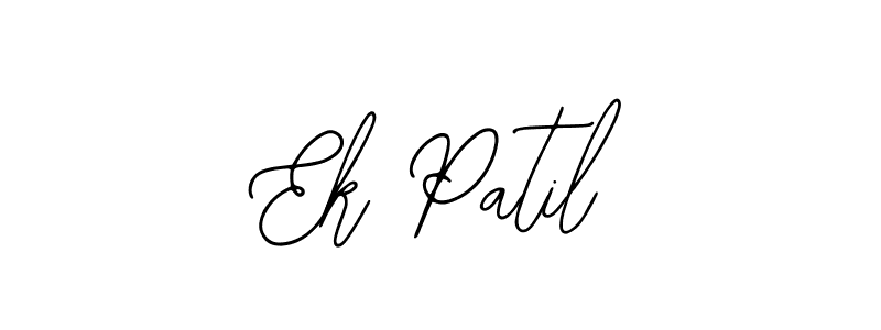 if you are searching for the best signature style for your name Ek Patil. so please give up your signature search. here we have designed multiple signature styles  using Bearetta-2O07w. Ek Patil signature style 12 images and pictures png