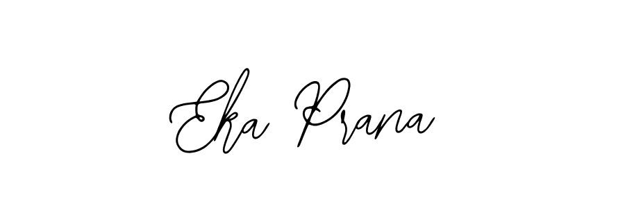 Use a signature maker to create a handwritten signature online. With this signature software, you can design (Bearetta-2O07w) your own signature for name Eka Prana. Eka Prana signature style 12 images and pictures png
