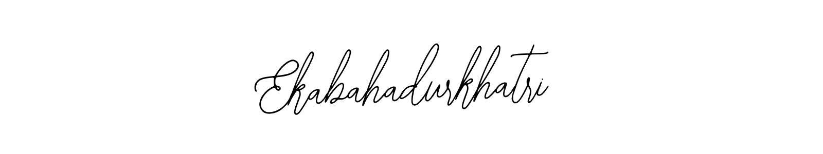 Make a beautiful signature design for name Ekabahadurkhatri. With this signature (Bearetta-2O07w) style, you can create a handwritten signature for free. Ekabahadurkhatri signature style 12 images and pictures png