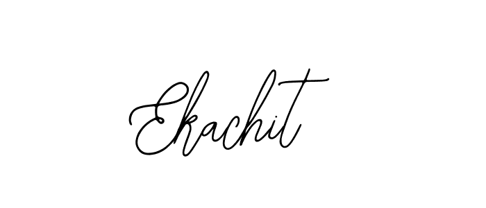 How to make Ekachit name signature. Use Bearetta-2O07w style for creating short signs online. This is the latest handwritten sign. Ekachit signature style 12 images and pictures png