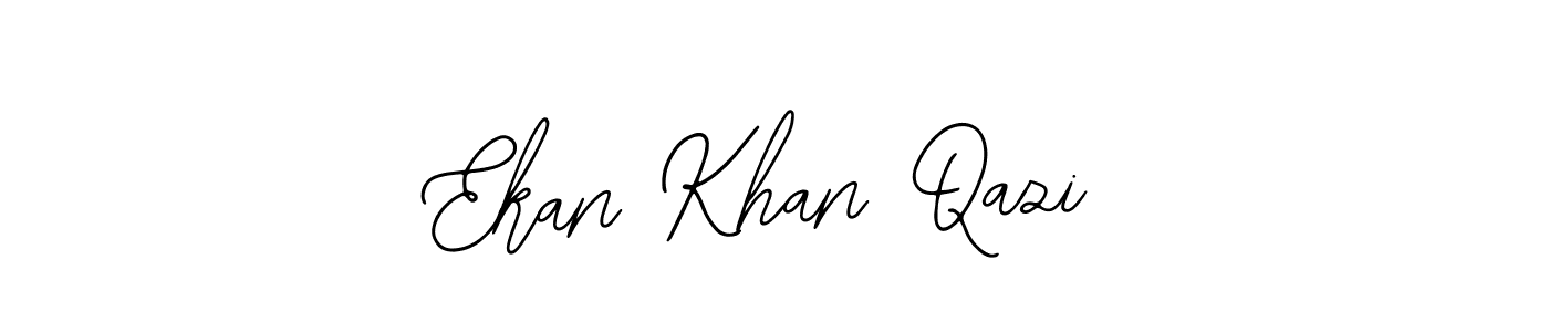 It looks lik you need a new signature style for name Ekan Khan Qazi. Design unique handwritten (Bearetta-2O07w) signature with our free signature maker in just a few clicks. Ekan Khan Qazi signature style 12 images and pictures png