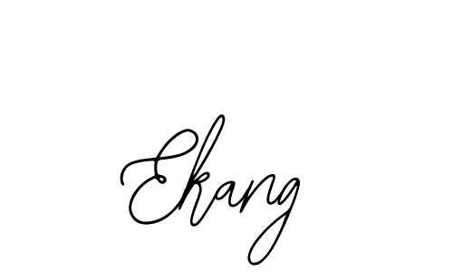 How to make Ekang name signature. Use Bearetta-2O07w style for creating short signs online. This is the latest handwritten sign. Ekang signature style 12 images and pictures png