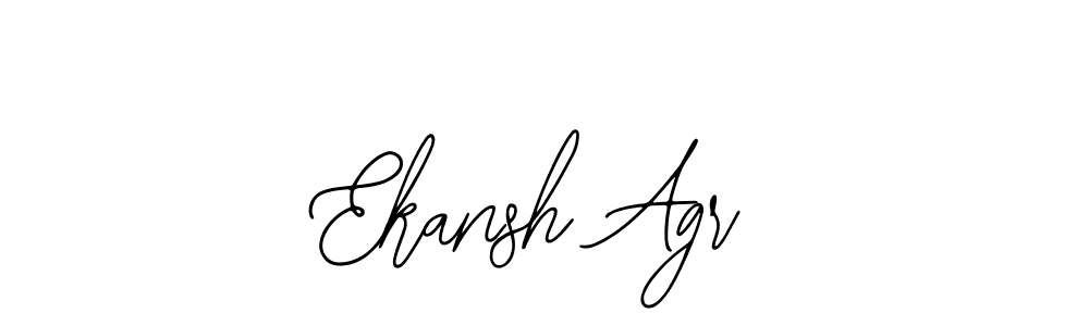 Ekansh Agr stylish signature style. Best Handwritten Sign (Bearetta-2O07w) for my name. Handwritten Signature Collection Ideas for my name Ekansh Agr. Ekansh Agr signature style 12 images and pictures png