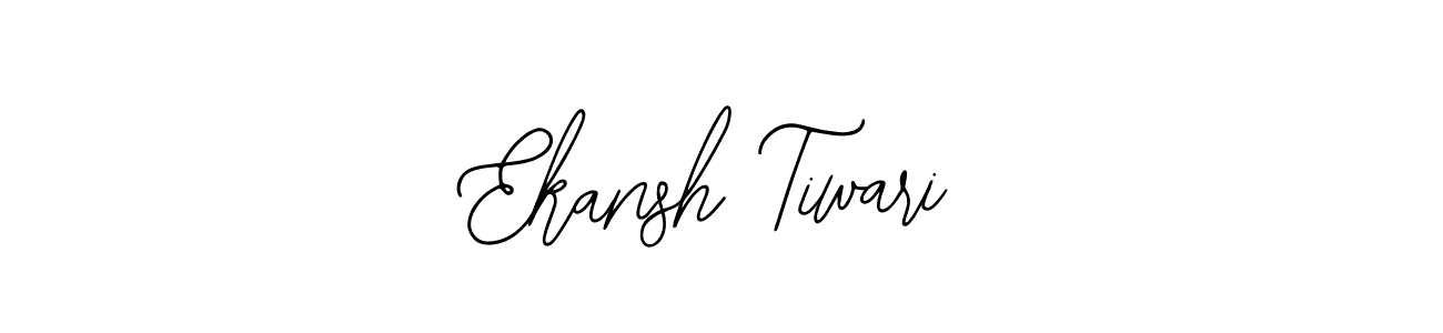 You should practise on your own different ways (Bearetta-2O07w) to write your name (Ekansh Tiwari) in signature. don't let someone else do it for you. Ekansh Tiwari signature style 12 images and pictures png