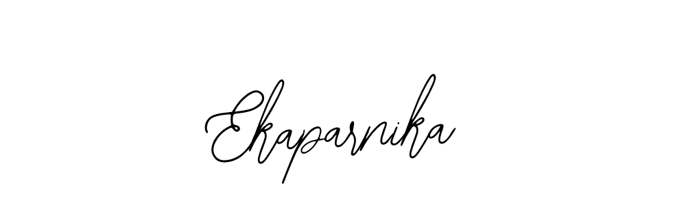 if you are searching for the best signature style for your name Ekaparnika. so please give up your signature search. here we have designed multiple signature styles  using Bearetta-2O07w. Ekaparnika signature style 12 images and pictures png