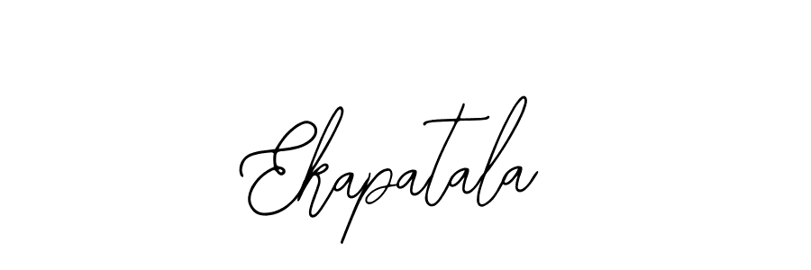 How to make Ekapatala name signature. Use Bearetta-2O07w style for creating short signs online. This is the latest handwritten sign. Ekapatala signature style 12 images and pictures png