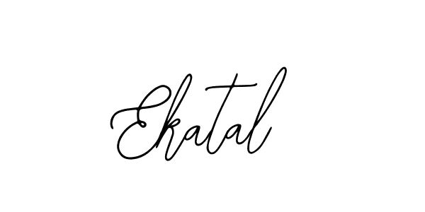 Use a signature maker to create a handwritten signature online. With this signature software, you can design (Bearetta-2O07w) your own signature for name Ekatal. Ekatal signature style 12 images and pictures png