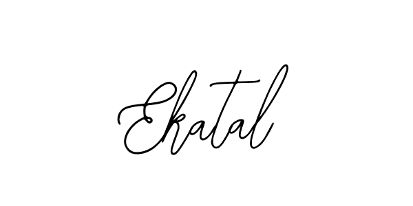 Use a signature maker to create a handwritten signature online. With this signature software, you can design (Bearetta-2O07w) your own signature for name Ekatal. Ekatal signature style 12 images and pictures png