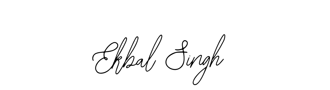 Create a beautiful signature design for name Ekbal Singh. With this signature (Bearetta-2O07w) fonts, you can make a handwritten signature for free. Ekbal Singh signature style 12 images and pictures png