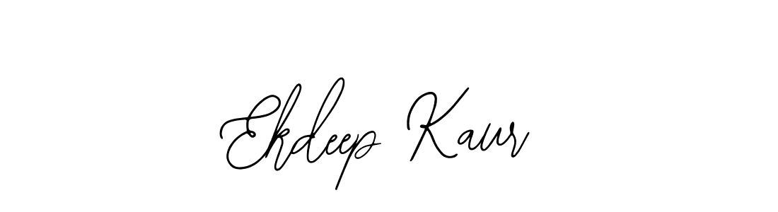 Also we have Ekdeep Kaur name is the best signature style. Create professional handwritten signature collection using Bearetta-2O07w autograph style. Ekdeep Kaur signature style 12 images and pictures png