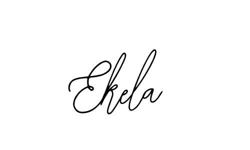 if you are searching for the best signature style for your name Ekela. so please give up your signature search. here we have designed multiple signature styles  using Bearetta-2O07w. Ekela signature style 12 images and pictures png