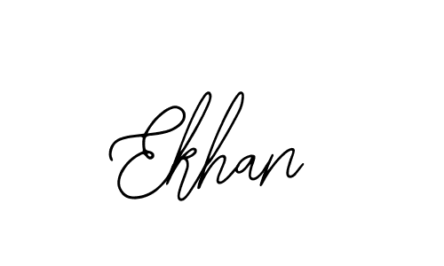 Also we have Ekhan name is the best signature style. Create professional handwritten signature collection using Bearetta-2O07w autograph style. Ekhan signature style 12 images and pictures png