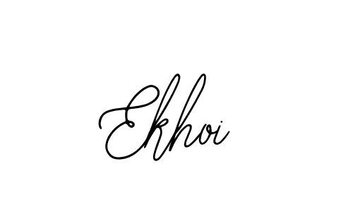 Ekhoi stylish signature style. Best Handwritten Sign (Bearetta-2O07w) for my name. Handwritten Signature Collection Ideas for my name Ekhoi. Ekhoi signature style 12 images and pictures png