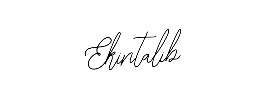 Create a beautiful signature design for name Ekintalib. With this signature (Bearetta-2O07w) fonts, you can make a handwritten signature for free. Ekintalib signature style 12 images and pictures png