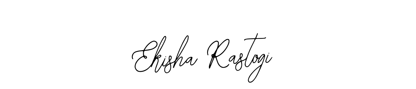 How to Draw Ekisha Rastogi signature style? Bearetta-2O07w is a latest design signature styles for name Ekisha Rastogi. Ekisha Rastogi signature style 12 images and pictures png