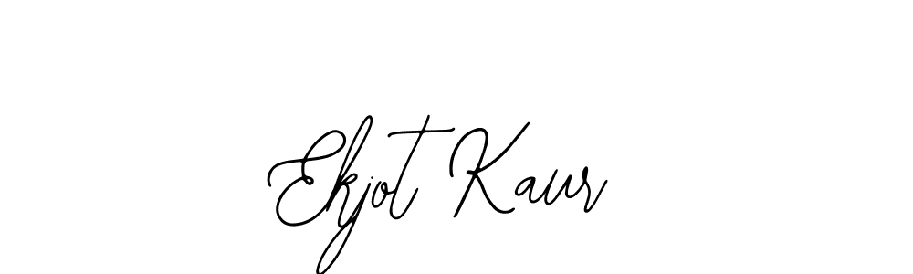 It looks lik you need a new signature style for name Ekjot Kaur. Design unique handwritten (Bearetta-2O07w) signature with our free signature maker in just a few clicks. Ekjot Kaur signature style 12 images and pictures png